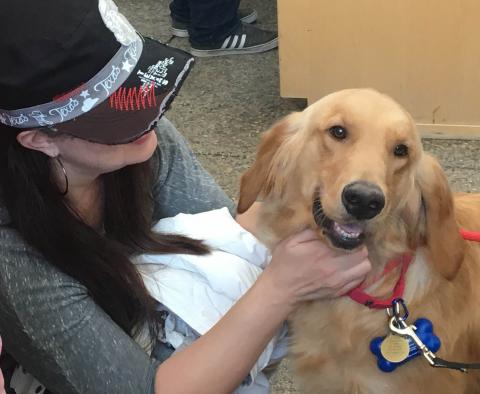 Basking in the glory of endless attention.