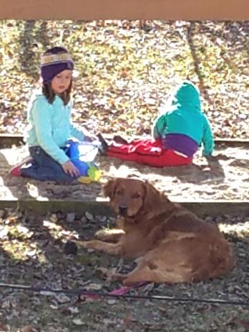 Spending time outside
